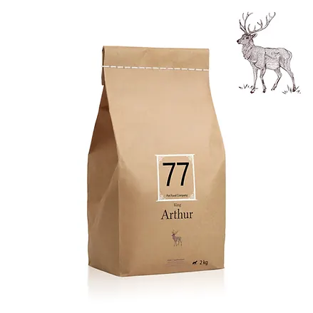 Arthur I z dziczyzną i łososiem 2kg